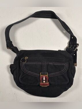 Vintage Y2k Etnies Hand Bag Skateboard Girl 2000s RARE Denim Shoulder Purse